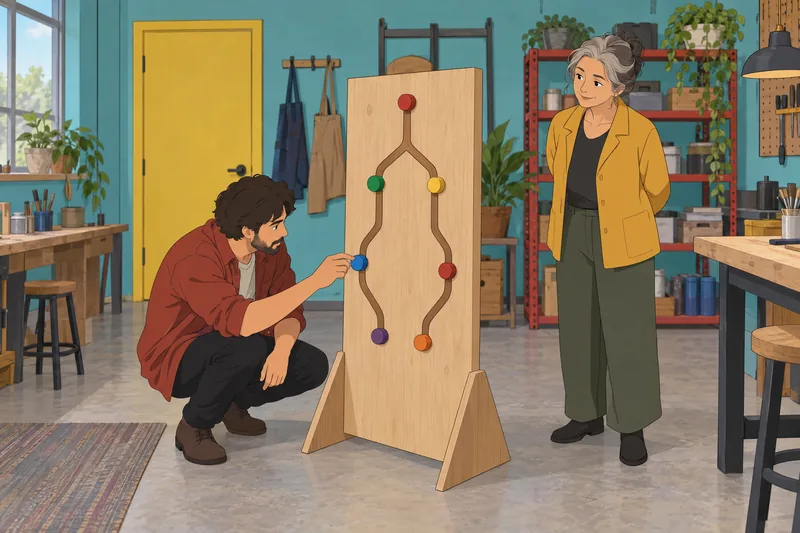 Socionics Test visualizes flexible choices in a workshop.