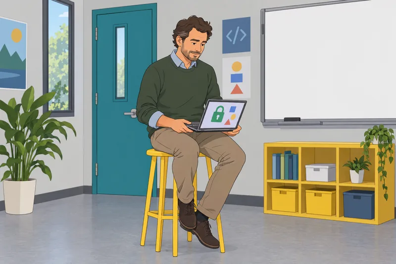 El cuestionario sobre software ilustra una lección segura.