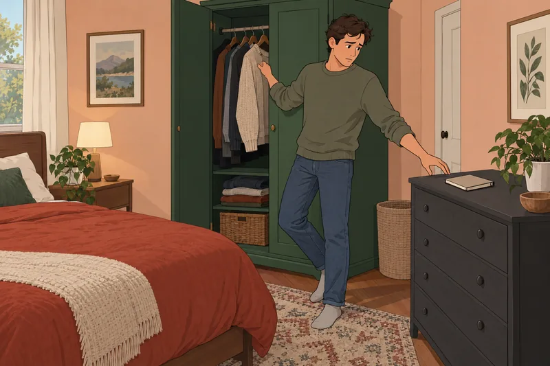 Somatic Symptom Disorder interrupts a bedroom routine.