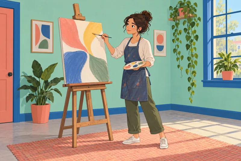 Soul Type Quiz: artist studies four paths.