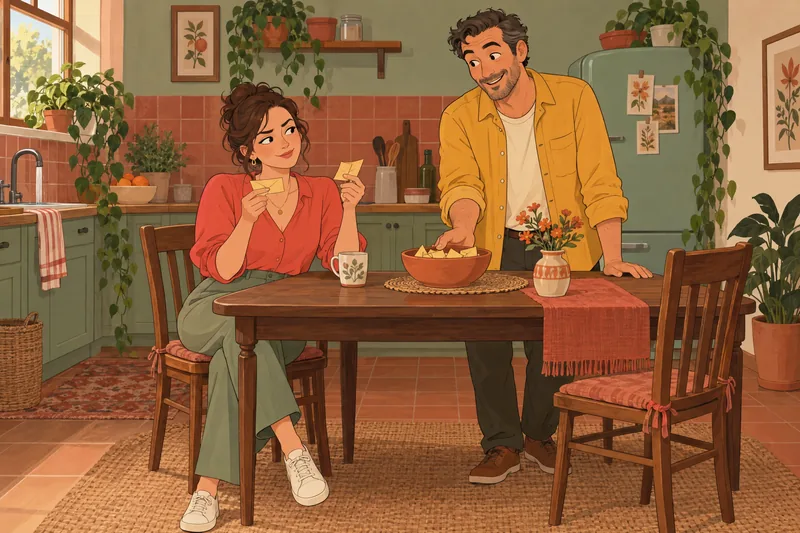 Quiz predictor del nombre de tu alma gemela—hombre-despliega-nota