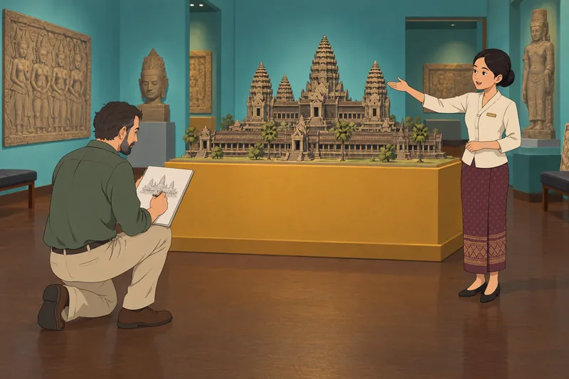 Visitor studies Southeast Asia Quiz landmarks.