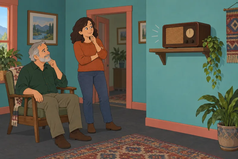 Southern Slang Quiz shows attentive radio listening.