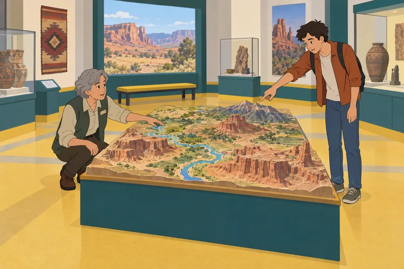 Southwest States Quiz explores river relief.