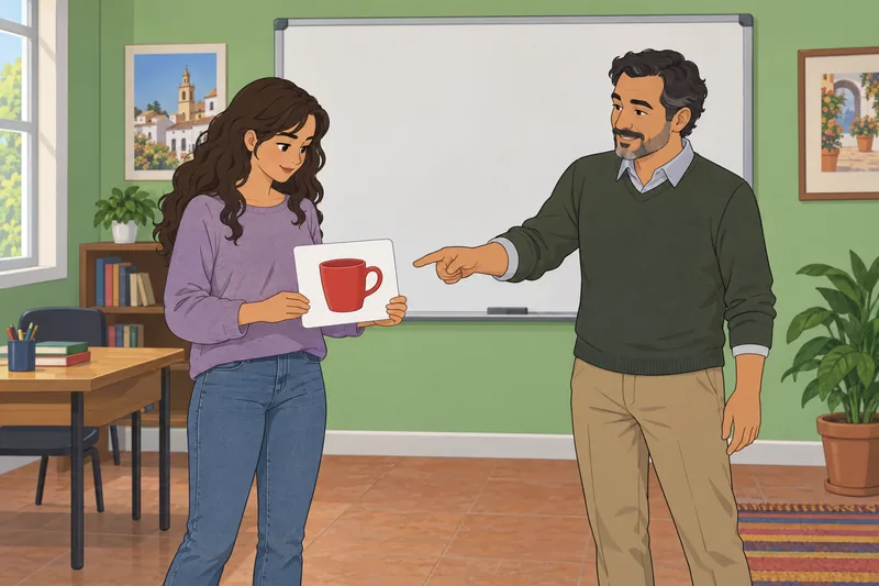 Prueba de nivel muestra práctica léxica.