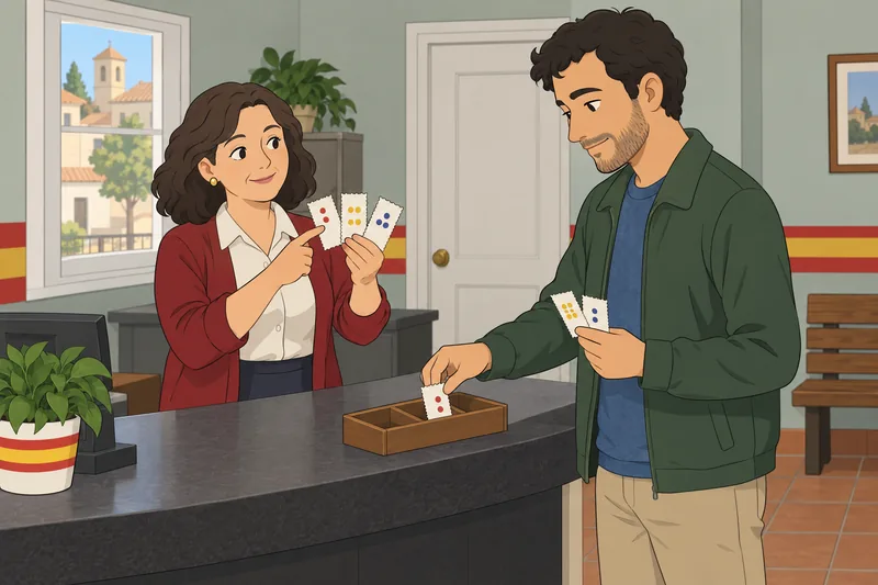 Práctica: cuestionario de números con boletos.