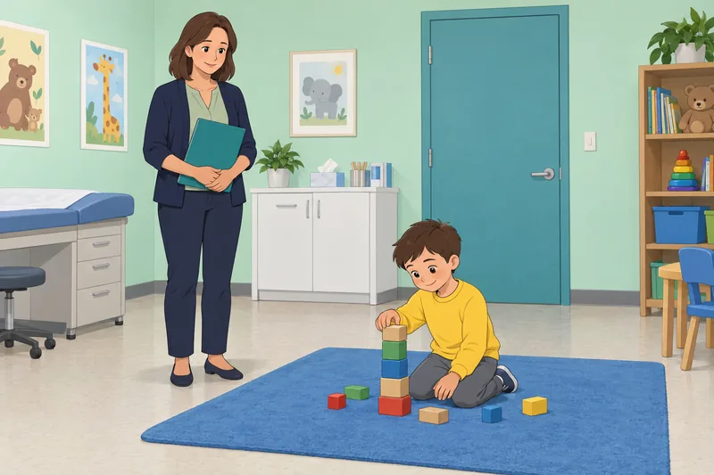 Spanking Quiz: calm guidance in a clinic.