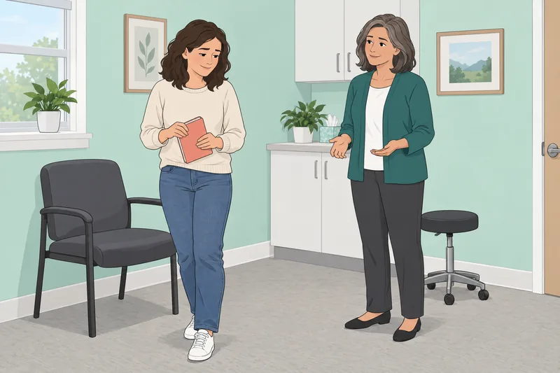 escala de codependencia en una consulta sobre límites.