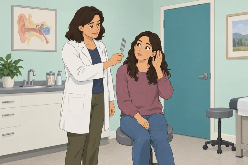 Special Senses Quiz in a hearing clinic.