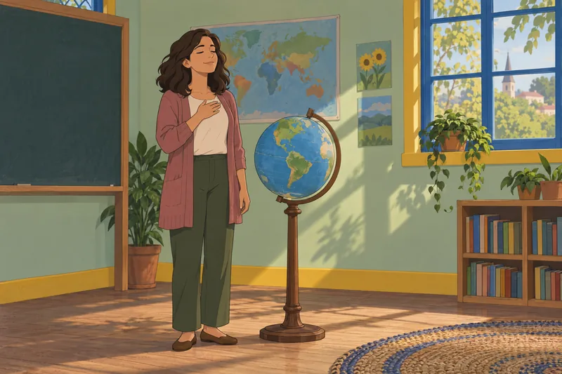 Un globo acompaña el cuestionario de experiencias espirituales.