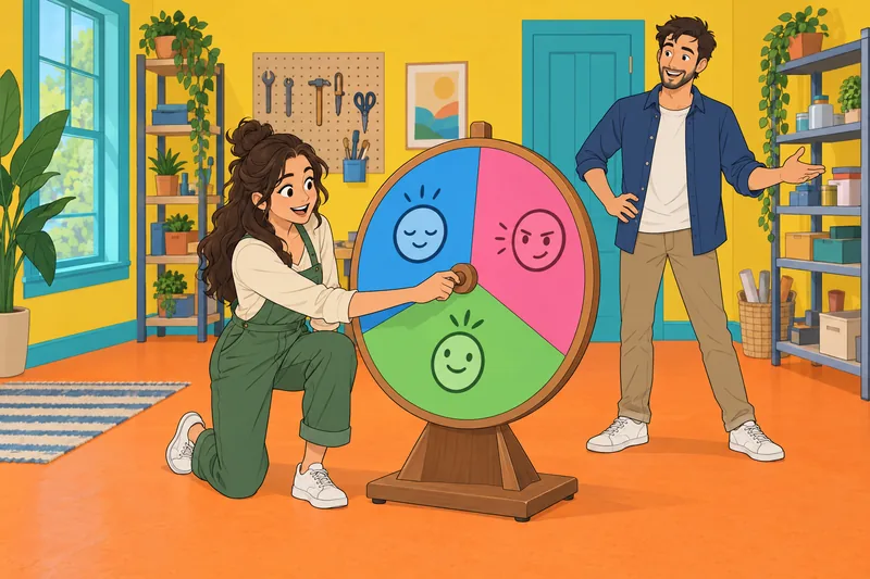 Spongebob Character Quiz features a colorful result wheel.