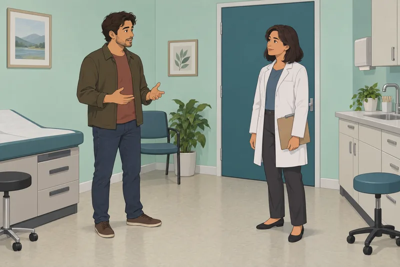 Spontaneous vs Responsive: a calm clinic conversation.