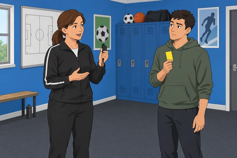 Sports Quiz shows a referee explaining rules.