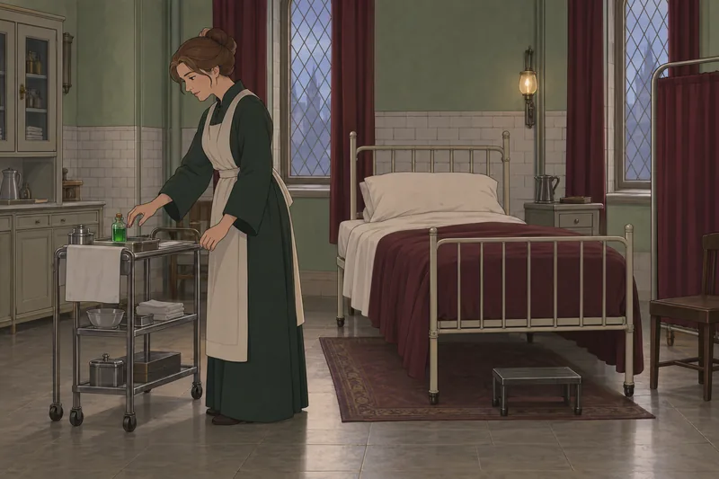 Escena: cuestionario del Hospital en la sala.