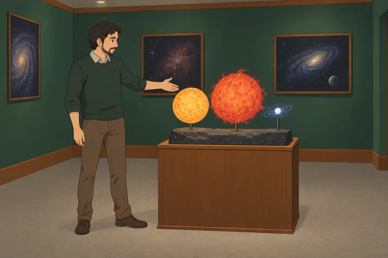 El cuestionario sobre estrellas presenta etapas estelares.