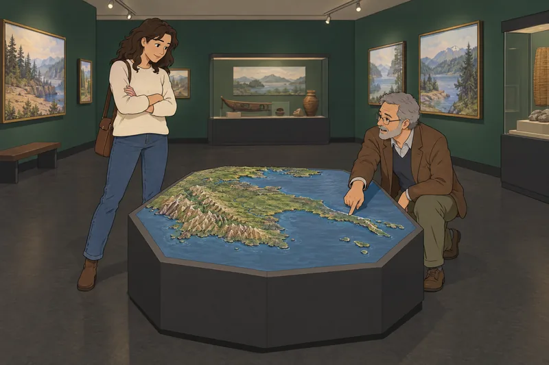 El cuestionario sobre la costa destaca fronteras.