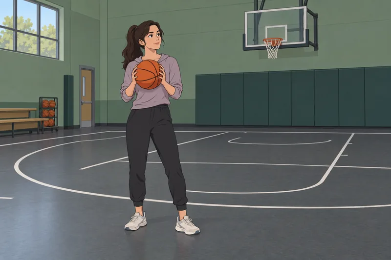 Steph Curry Quiz fan studies the three-point line.