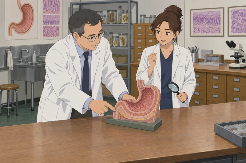 El cuestionario sobre la anatomía explora capas.
