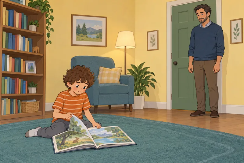 Strong-Willed Child Quiz: a child pauses between plans.