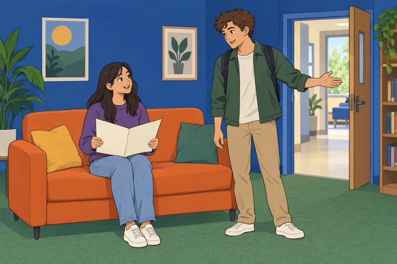 Student Adaptation to university grows through peer conversation.