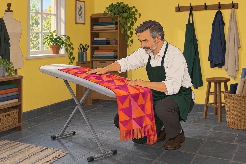 Style Quiz shows a tailor with a scarf.