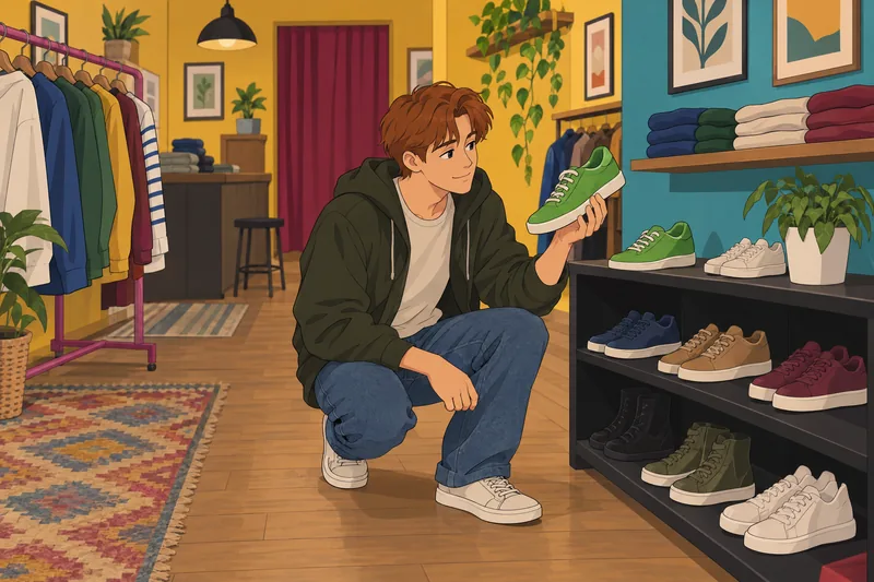 Style Quiz for teens highlights sneaker comfort.