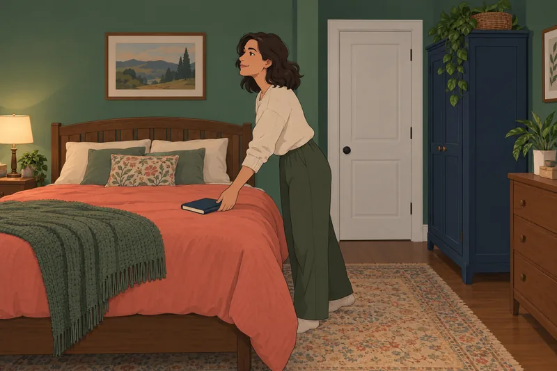 Suicide Risk Questionnaire supports a calm bedroom pause.
