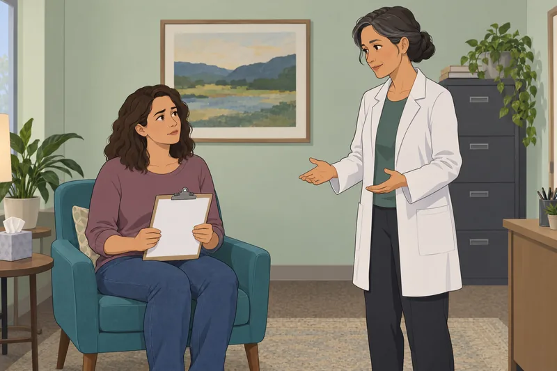 Suicide Risk Questionnaire appears during calm clinic reflection.