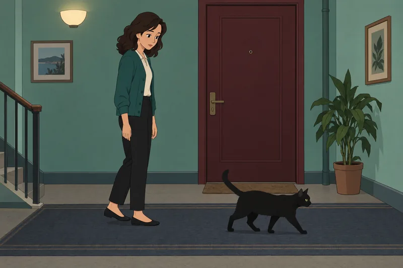 Superstitiousness Questionnaire Test reveals an omen.