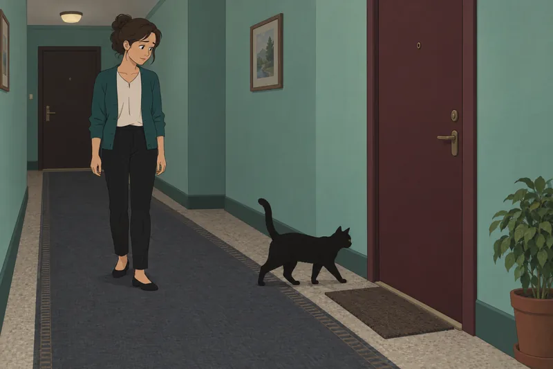 El cuestionario de supersticiones revela un presagio.