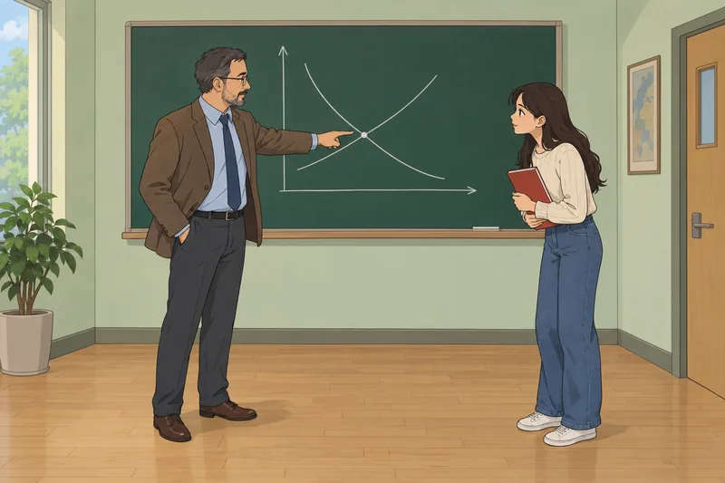 Supply and Demand appears on a classroom graph.