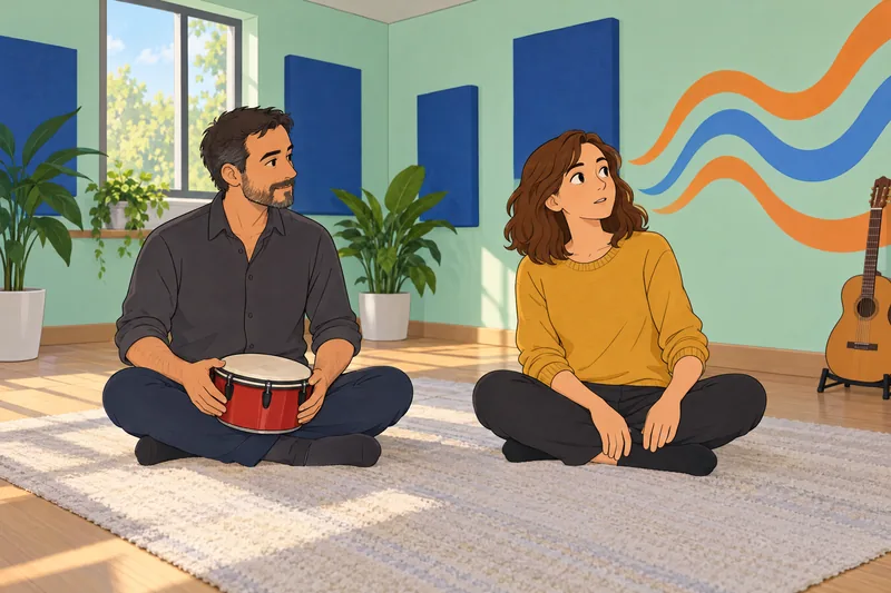 El método Sinestesia muestra sonido y color.