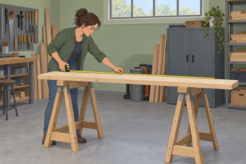 Tape Measure Quiz shows a workshop measurement.