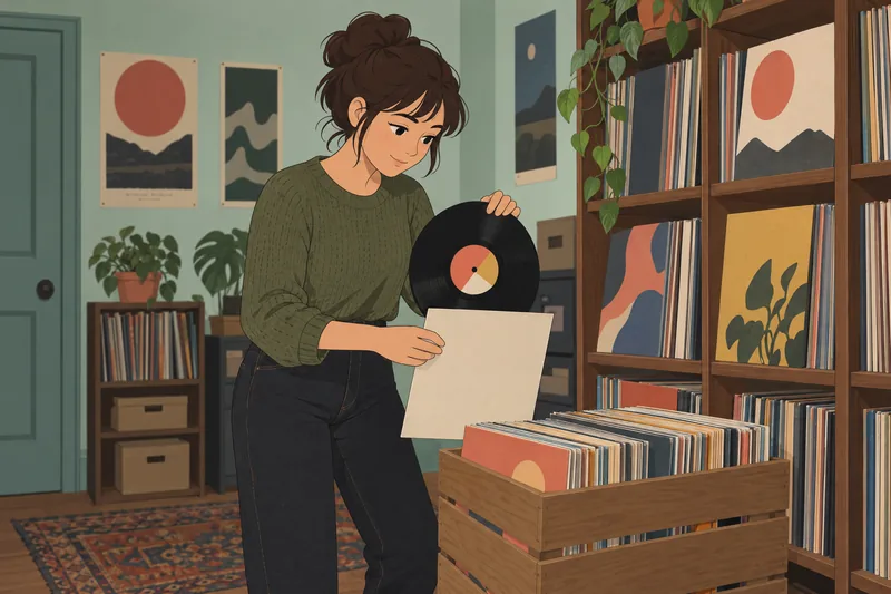 Taylor Swift Song quiz at a record shop.