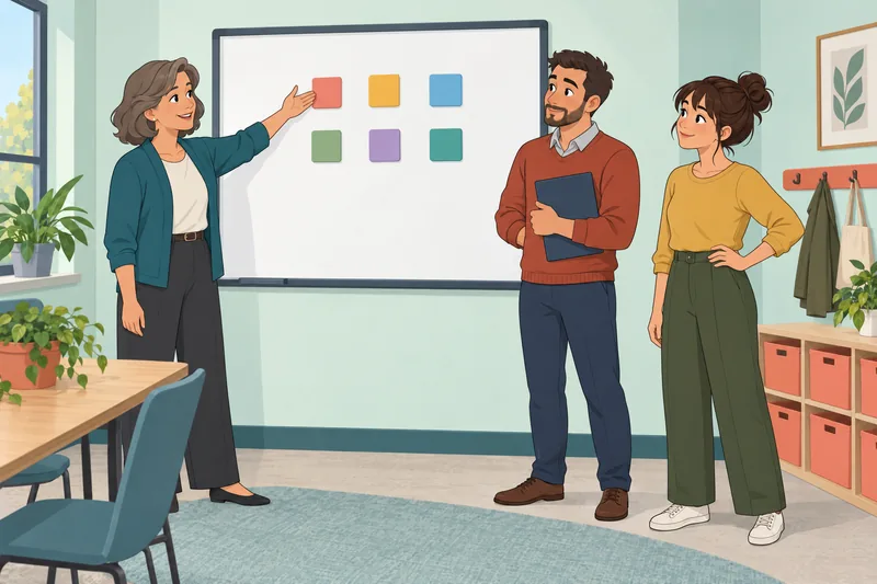 Team Effectiveness Assessment appears in a classroom.