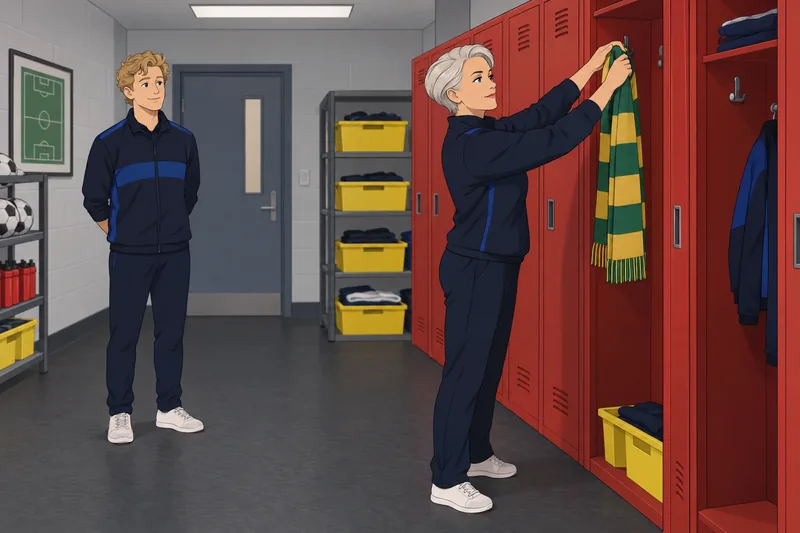 Ted Lasso Character weighs a quiet team choice.