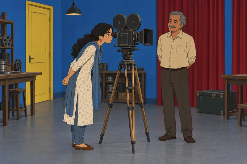Quiz de cine entra en un taller.