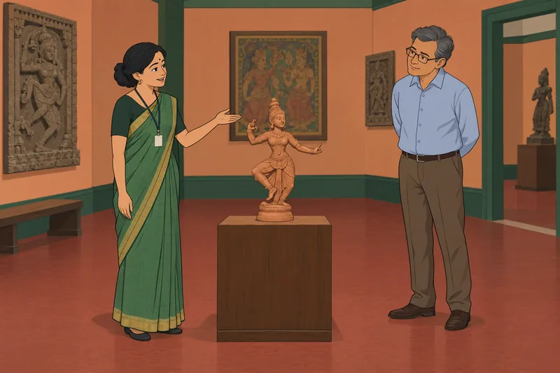 Telugu Quiz highlights a Kuchipudi figurine.
