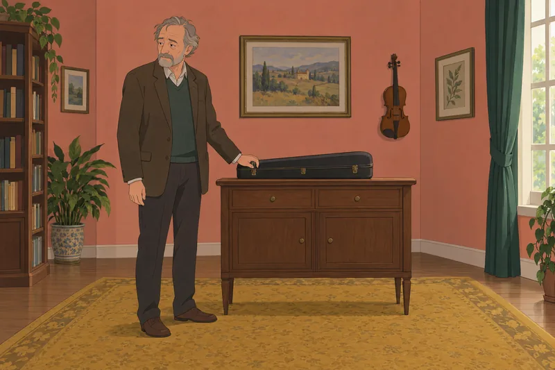 Dysthymia Proneness Scale meets an unopened violin case.