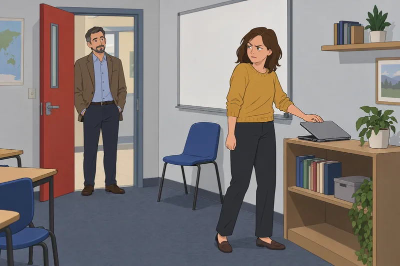 Computer Addiction Assessment follows a laptop interruption.