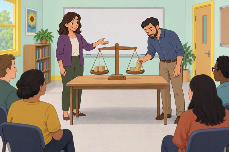 Prueba para detectar muestra una evaluación equilibrada.