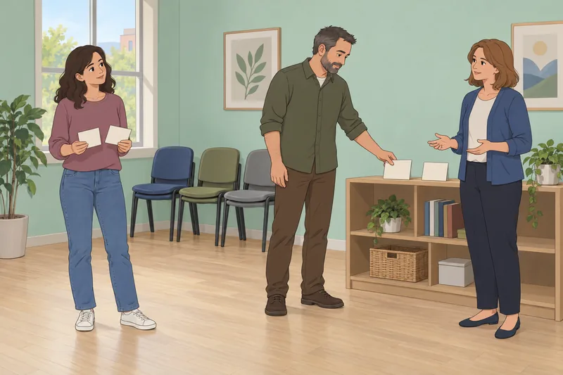 Cuestionario para determinar el tipo: diálogo grupal.