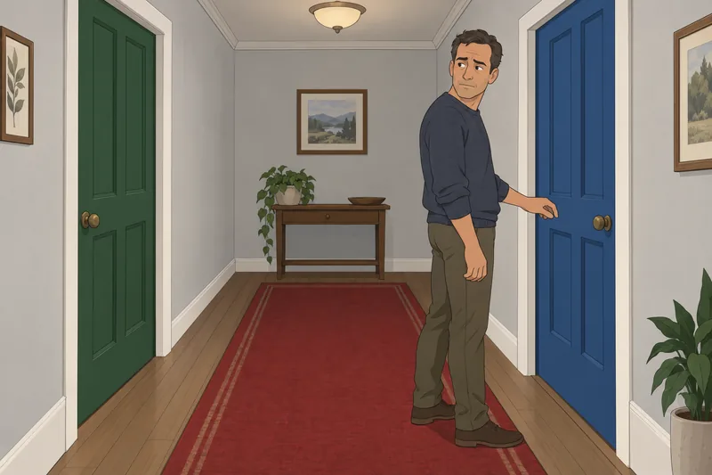 Prueba para detectar sitúa al hombre entre puertas.