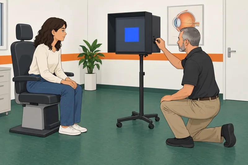 Tetrachromacy Quiz shows an illumination check.