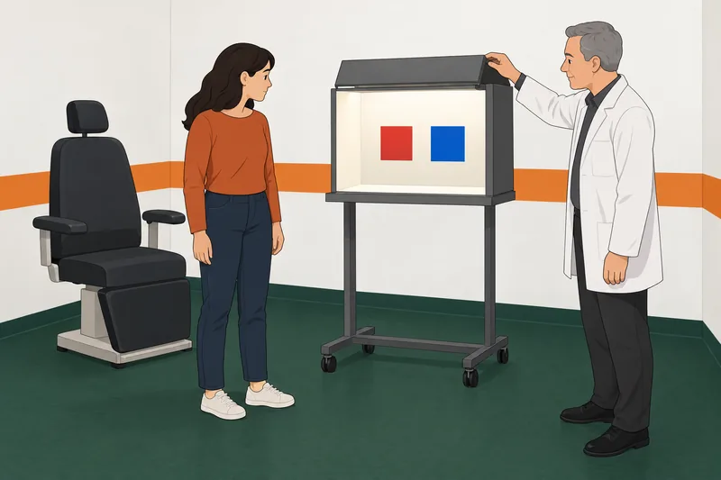 El cuestionario sobre tetracromatismo muestra una verificación.