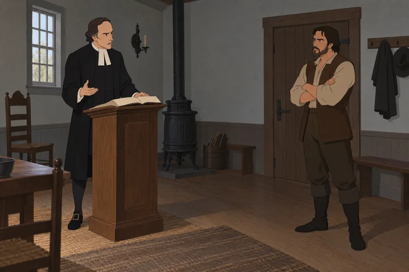 Crucible Act 2 shows Hale testing Proctor.