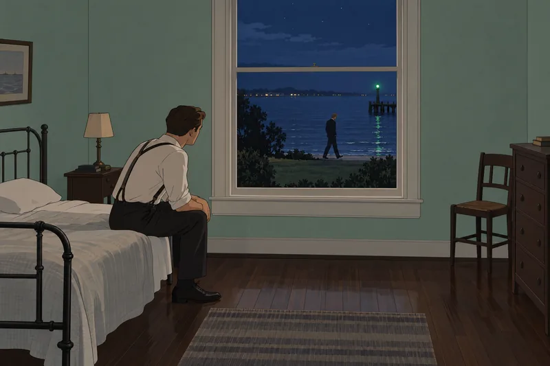 cuestionario sobre el: Nick observa la luz verde.