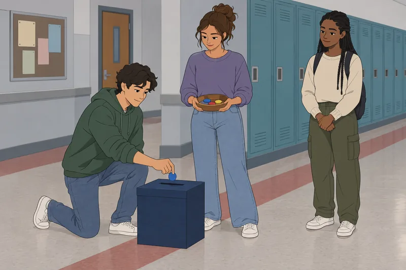 Level of Self-Governance: students make a group decision.