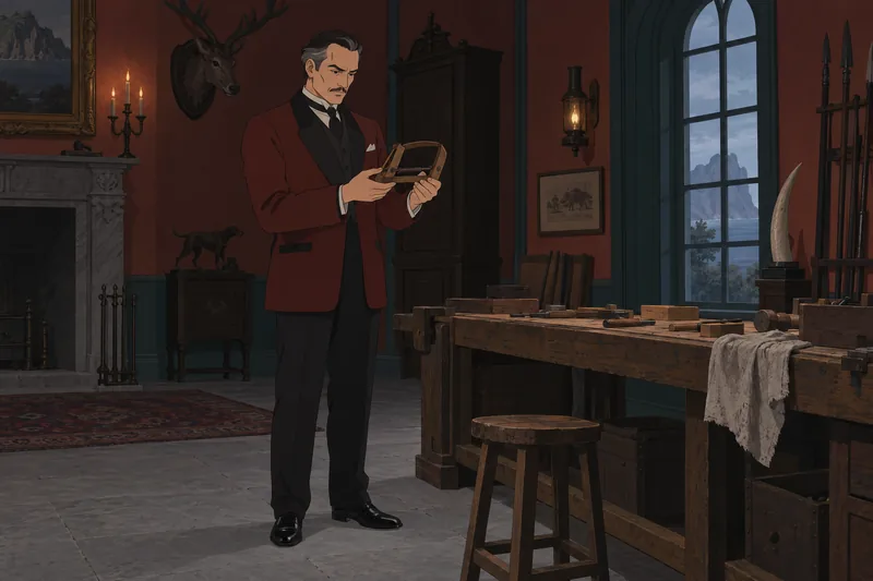 Zaroff examina el cuestionario sobre «El mecanismo.