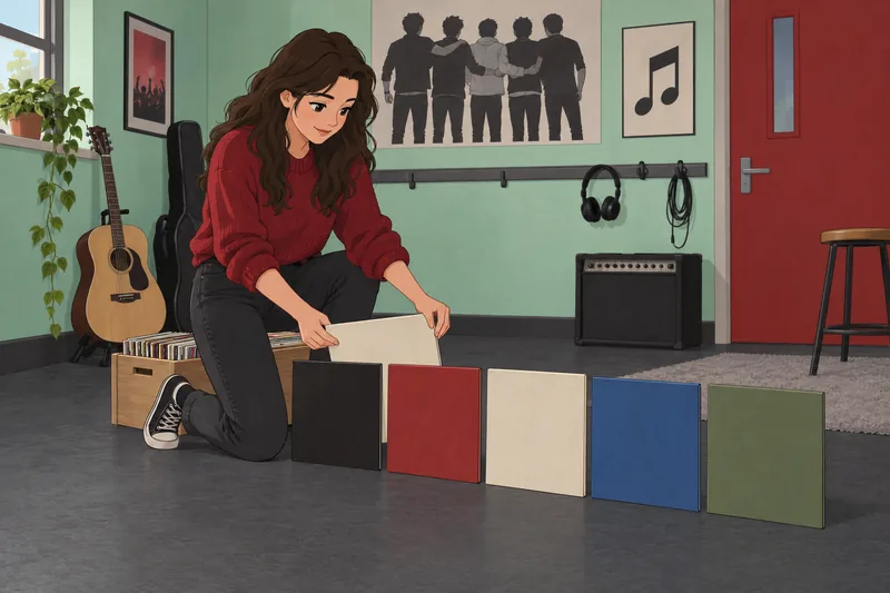 One Direction Quiz: a fan sorts albums.